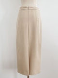 Vekia Crop Jacket H-Line Skirt Set
