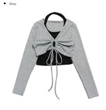 Ningning Bolero Top Sleeveless Set