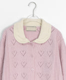 Coburn Heart Collar Cardigan