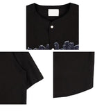 Pippen Noncollar Short-Sleeved Shirt