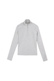 Aini half zip-up turtleneck