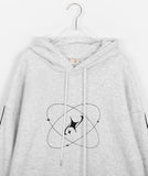 [BAONHAUS] Kelmo Line Brushed Printed Hoodie