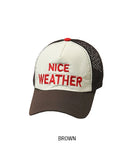 Weather String Mesh Ball Cap