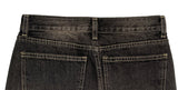 Cantor Black Blue Washing Wide Denim Pants