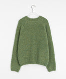 Bato Color Round Boucle Wool Knit