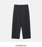 Stingy wrap pin tuck over slacks