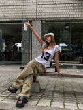 [Planned Product] Summer Pigment Strap Cargo Balloon Pants