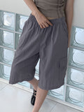 Kanky Nylon Cargo Banding Bermuda Shorts Short Pants