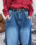 Lyle Pocket Brush Denim Pants