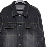 Crying western crop denim jacket