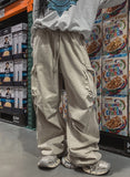 Earop Pigment Cargo Wide Pants