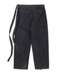 Asymmetrical Long Skirt Denim Pants