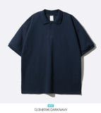 Pins Over Fit Collar Short Sleeve T-Shirt