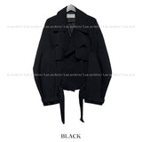 Bell crop trench jacket