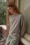 Caroline Chain Embroidered Sweatshirt