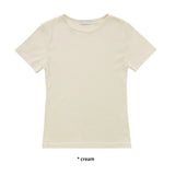 PLAIN SLIM HALF T