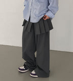 SNAP BUTTON PLEATS SK PT