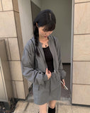 Ilu Nylon Windbreaker Skirt Set