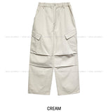 Bias Raw Edge Carpenter Cargo Pants