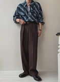 Standard long wide slacks