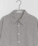[unisex] Beamgero check over short-sleeved shirt
