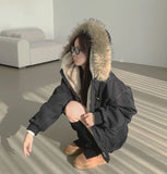 Unique Vintage Fur Full Lining Padding Jacket