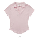 V-NECK KARA HALF T