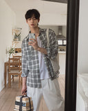 Century Overfit Check Shirt