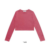 TOUCH CROP LONG SLEEVE