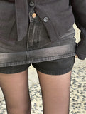 Western Belt Mini Skirt