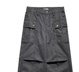 Coz Wash Cut-out Parachute Pants