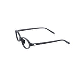 Nerd Heart Round Horn-Rimmed Glasses