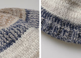 Biscuit Bokashi Knit Bucket Hat