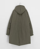 [unisex] Nyubimbu Hood Long Bomber Jacket Jumper