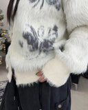 Aaron Butterfly Angora Cardigan