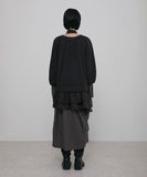 3-Layered Scarf Long Sleeve