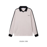 Loading waffle polo T-shirt