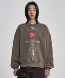 Blessing Doodle Washed Sweatshirt