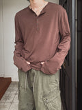 Keritz Over Henley Neck Long Sleeve
