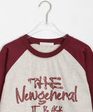 Wans Raglan Color Matching Over Short Sleeve Tee