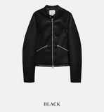 Mad two way leather jacket