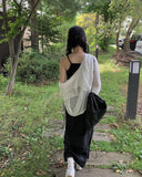 Azi Yeori Hooded Blouse