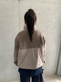 Canyl High-Neck Wool Padded Jumper