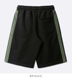 Side Track One-Tuck Half Pants