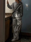 Hooded check shirt