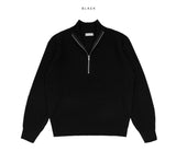 Blick Mix Half Zip Up Knit