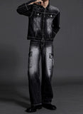 [MADE] Venta Real Washing Cargo Denim Pants
