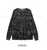 Tiff Damage Camo Waffle Sweatshirt