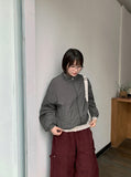 Linoe Nylon String Crop Wind Jumper