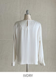 Jay Round Satin Blouse